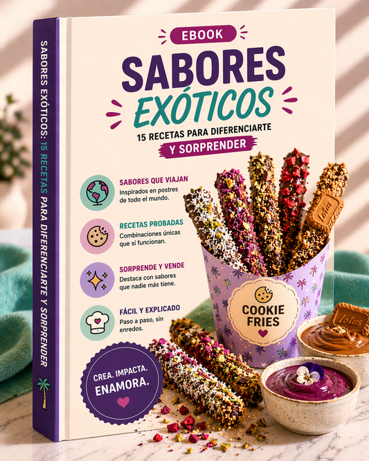 Sabores Exóticos: 15 Recetas de Cookie Fries para diferenciarte y sorprender