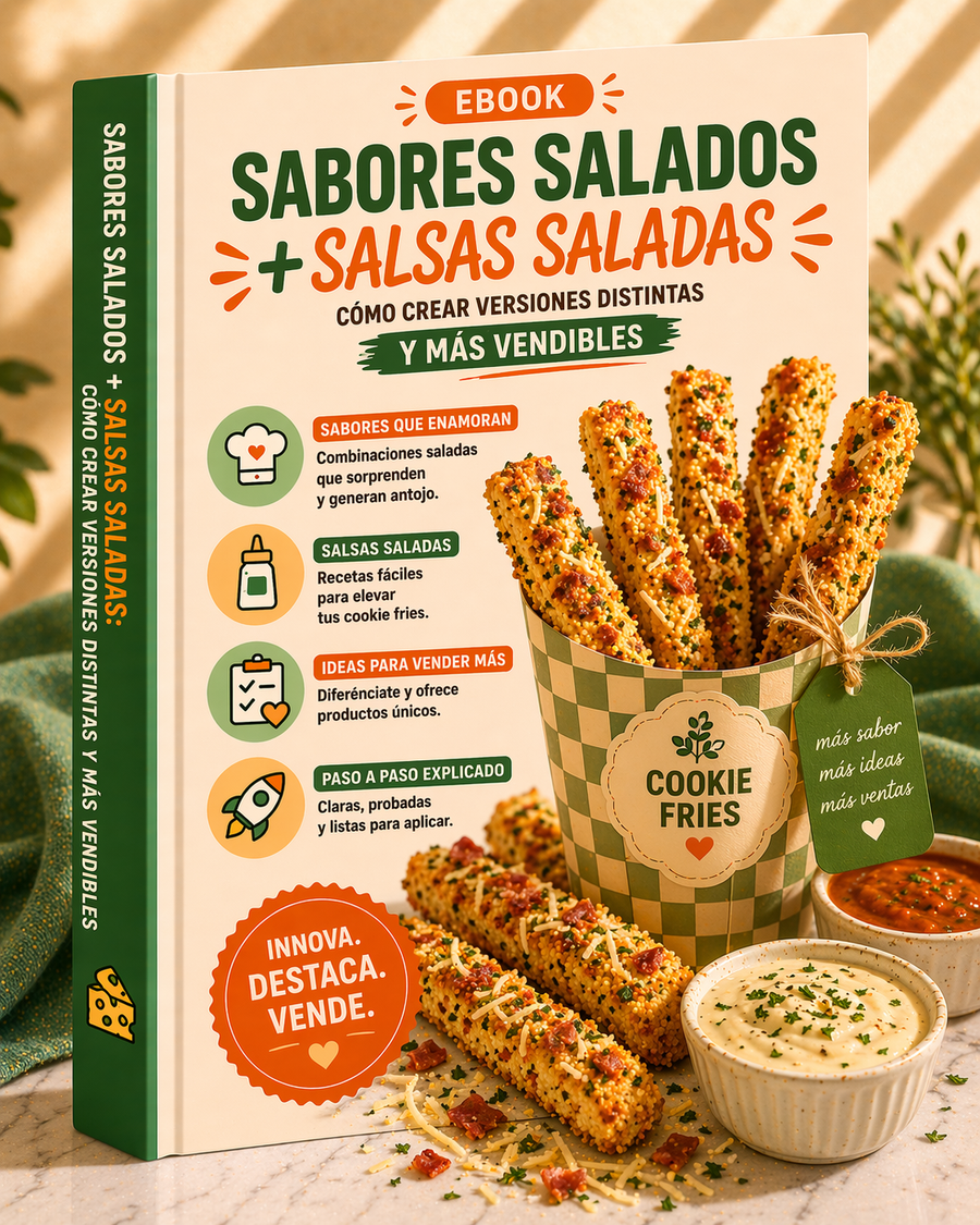 Sabores Salados + Salsas Saladas: Cómo crear versiones distintas y más vendibles